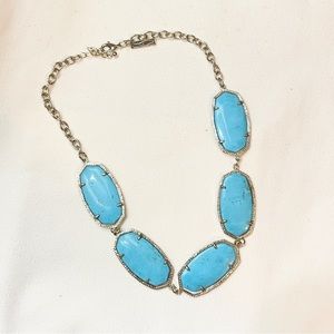 Kendra Scott VALENCIA NECKLACE in turquoise